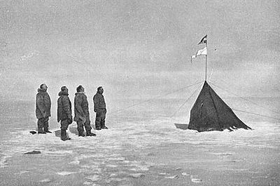 Amundsen At_the_South_Pole,_December_1911
